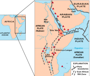 Afar region, where the new ocean will form. Photo: Wikipedia.