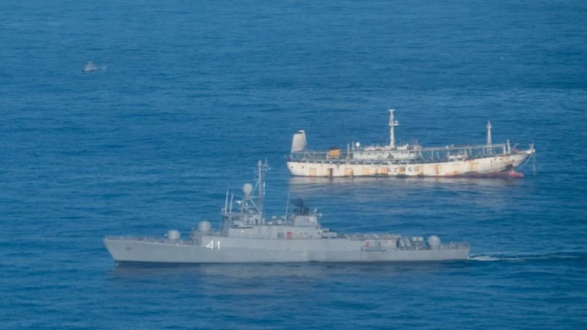 Tension over Chinese fishing vessels on Argentine coasts. Photo: mdz.