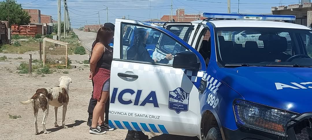 Dos personas fueron detenidas por la tenencia del mono.
