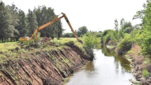 Saneamiento del arroyo Ludueña, Santa Fe.