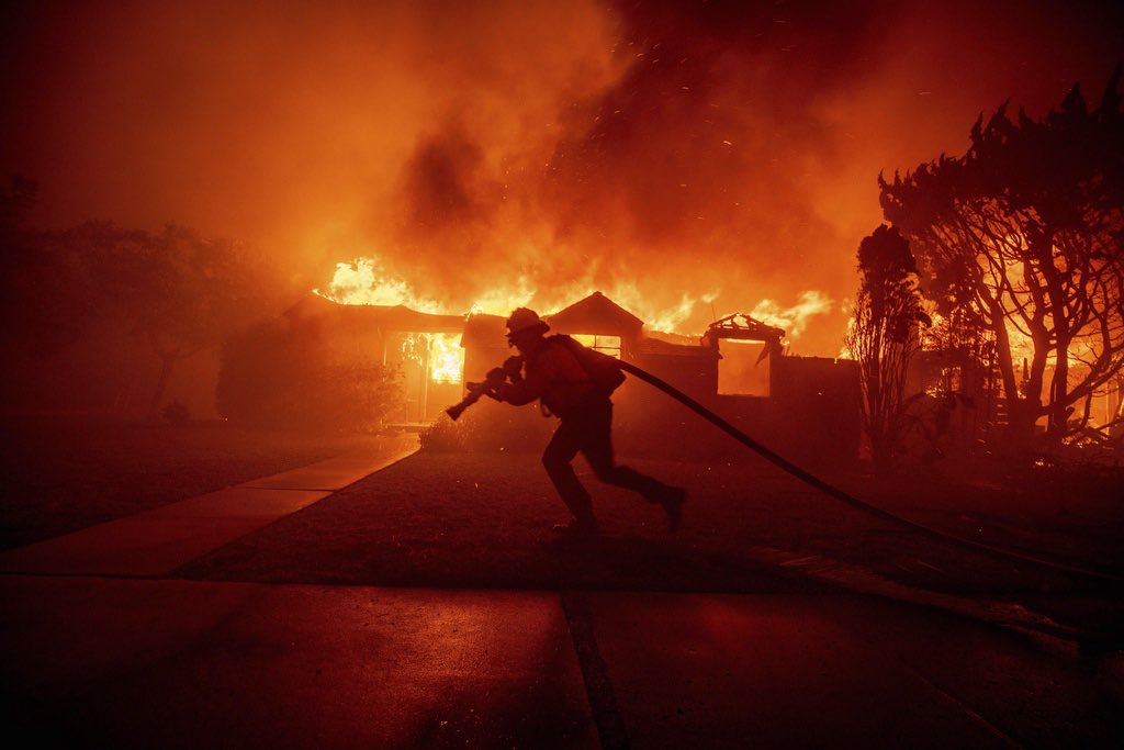 Pelo menos 130 mil pessoas têm ordem de evacuação. (Foto: NA).