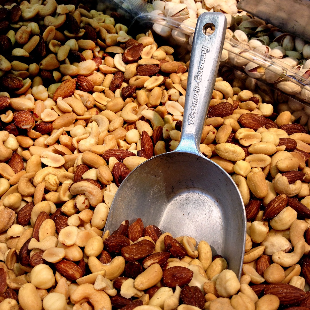 Frutos secos são carbono-negativos. (Foto: Pixabay).
