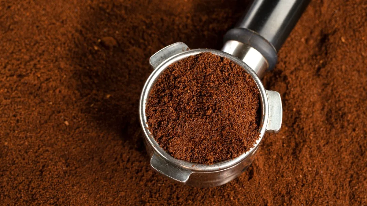 restos de café