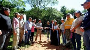 Inauguração do Sendero del Mangrullo, em Jujuy. Foto: Prensa Jujuy.