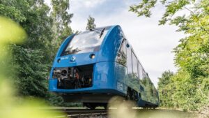 Trem movido a hidrogênio na Índia. Foto: Redes Sociais.