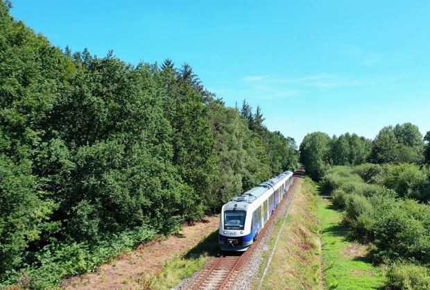 O trem de hidrogênio.