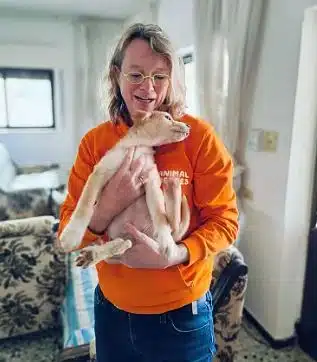 Ester Kef, fundadora de Animal Heroes. (Foto: Euronews).