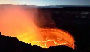 Volcán Kilauea, Hawái. Foto: Google Maps.