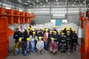 Planta municipal de separación y clasificación en Quilmes. Foto: Quilmes Municipio.