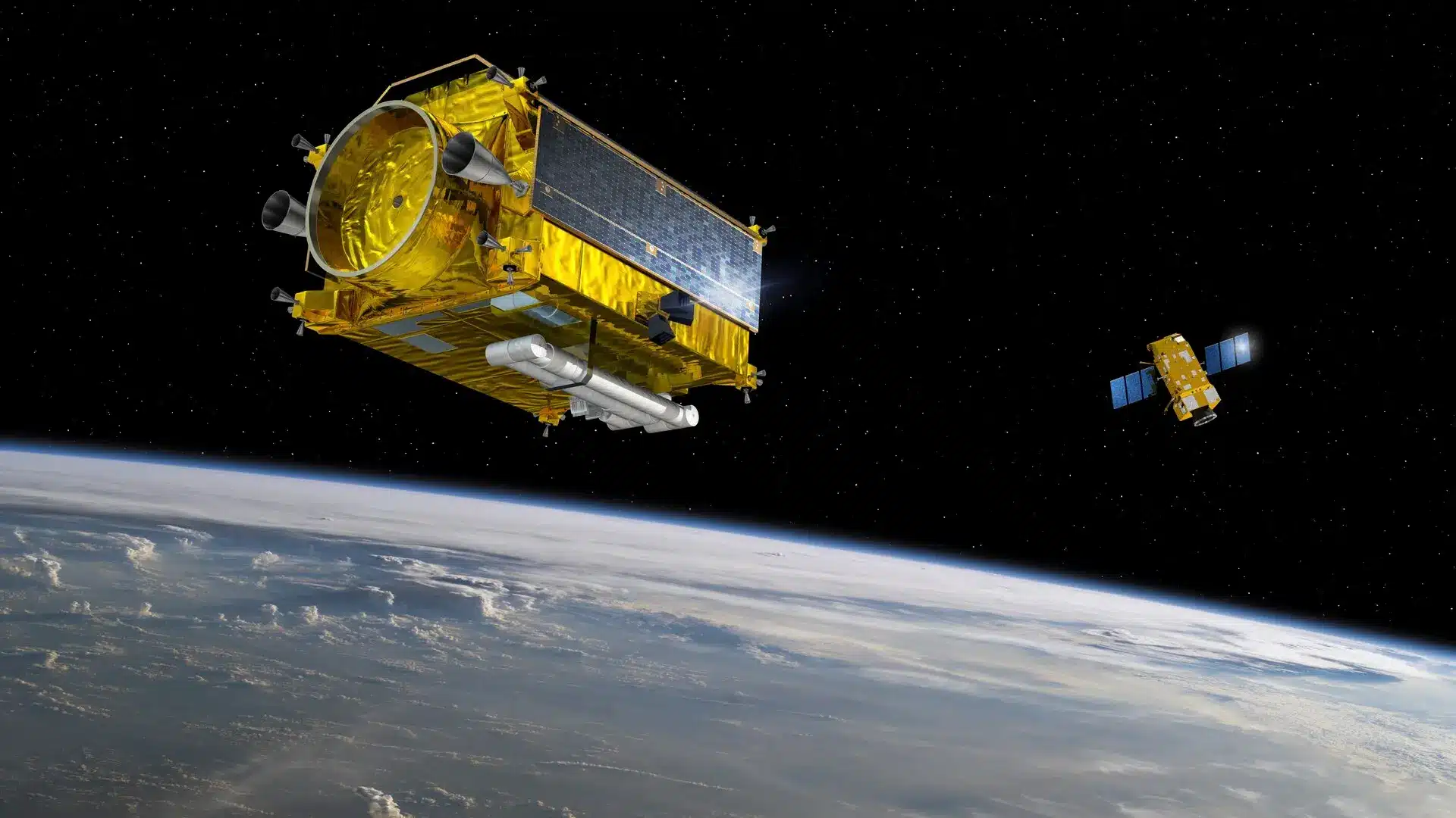Qué sucede con la basura espacial.