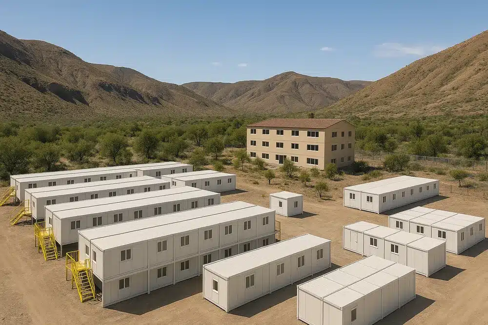 Modular construction, key to the urban future. Photo: Los Andes.