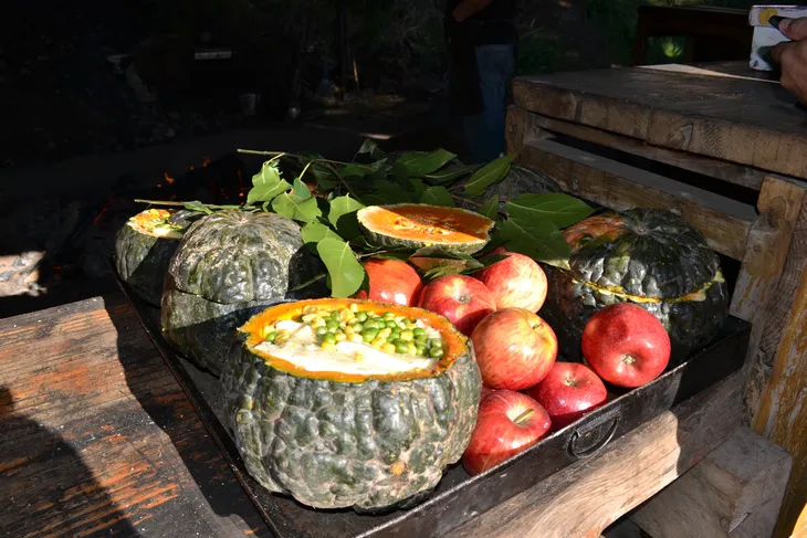 Gastronomía en Colonia Suiza. Foto: Más Producción.