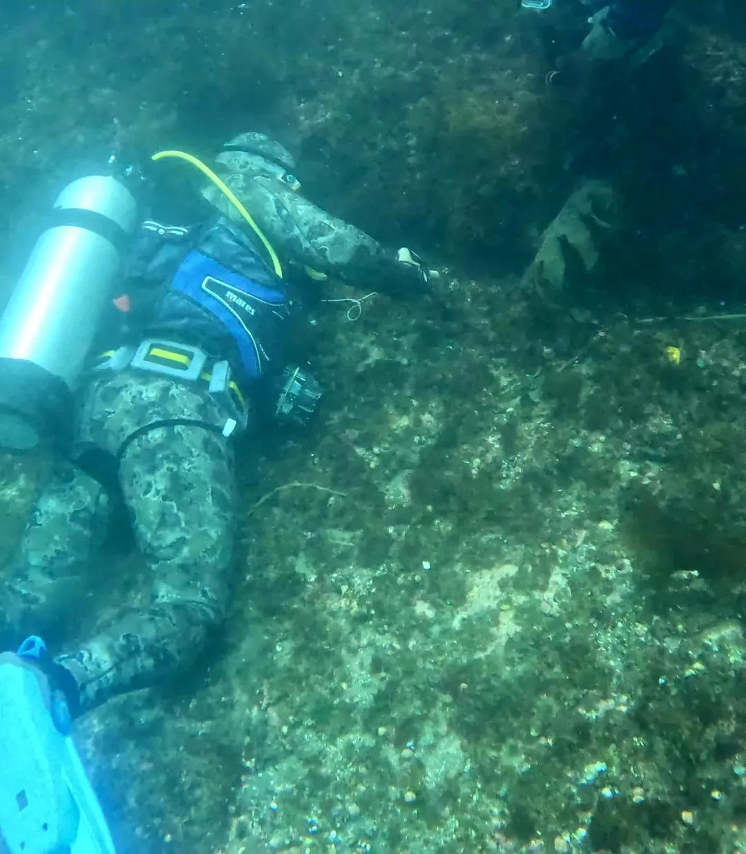 Escuela de buceo en Comodoro Rivadavia. Foto: Instagram/@escueladebuceozeus.