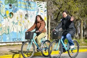 Vida saludable en bicicleta