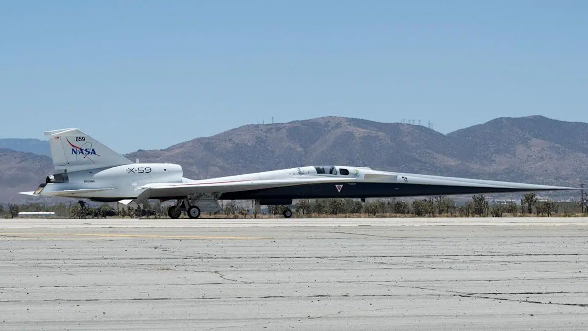 avión de la Nasa