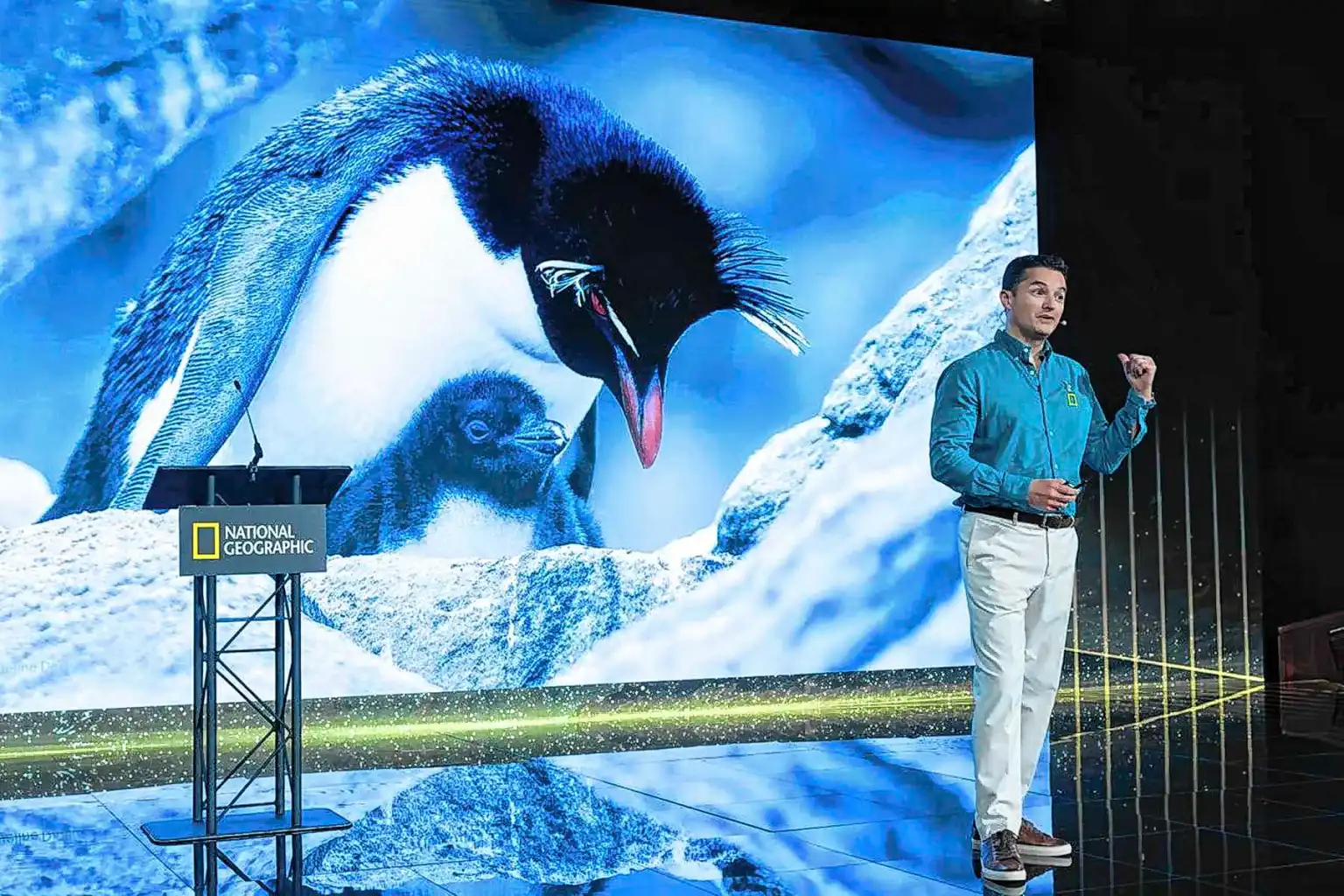 Pablo García Borboroglu,  biólogo argentino reconocido internacionalmente por Rolex y National Geographic. Foto: Río Negro (RN).