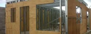 Sistema de construção steel frame. Foto: Steel Frame Argentina.
