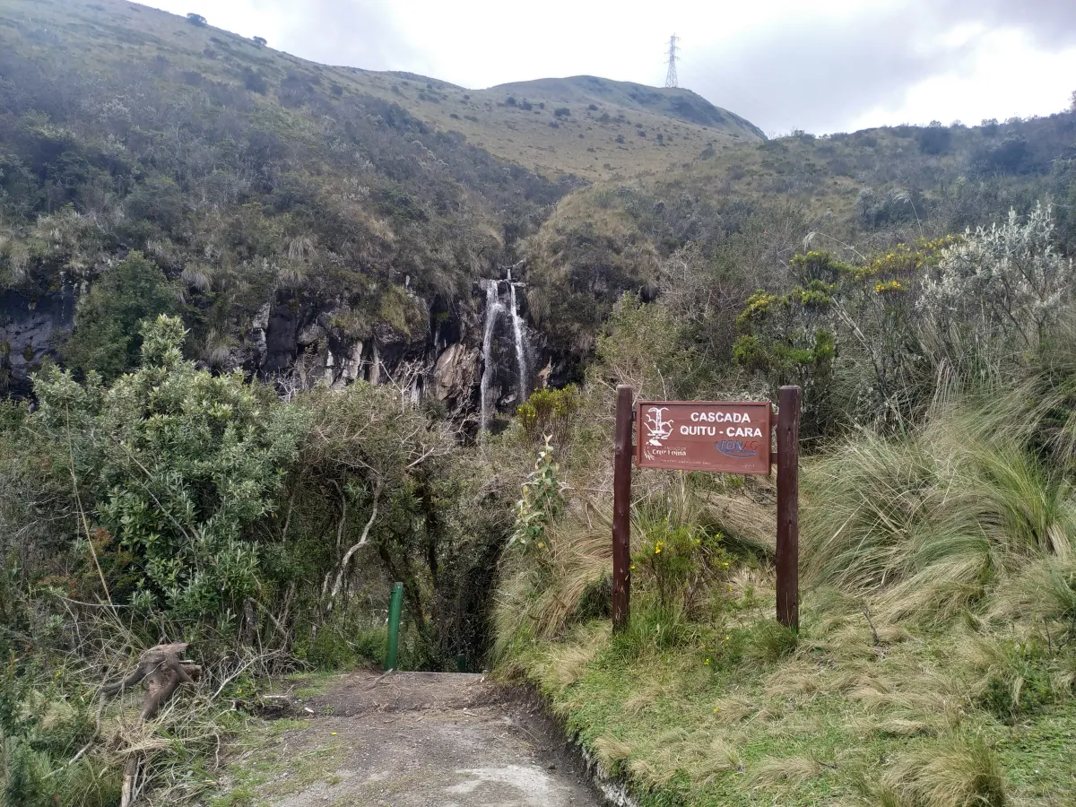 San Francisco de Cruz Loma, uma localidade perto de Quito, Equador, que busca cuidar da água na região. Foto: Redes sociais.