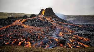 Vulcão de Reykjanes, na Islândia. Foto: National Geographic.