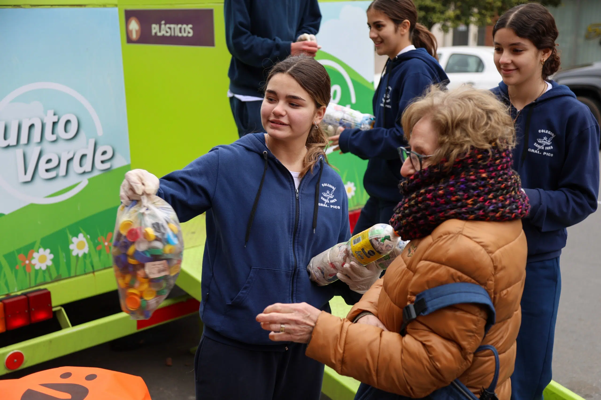 Jornada de gestión de residuos. (Foto: Municipalidad General Pico).