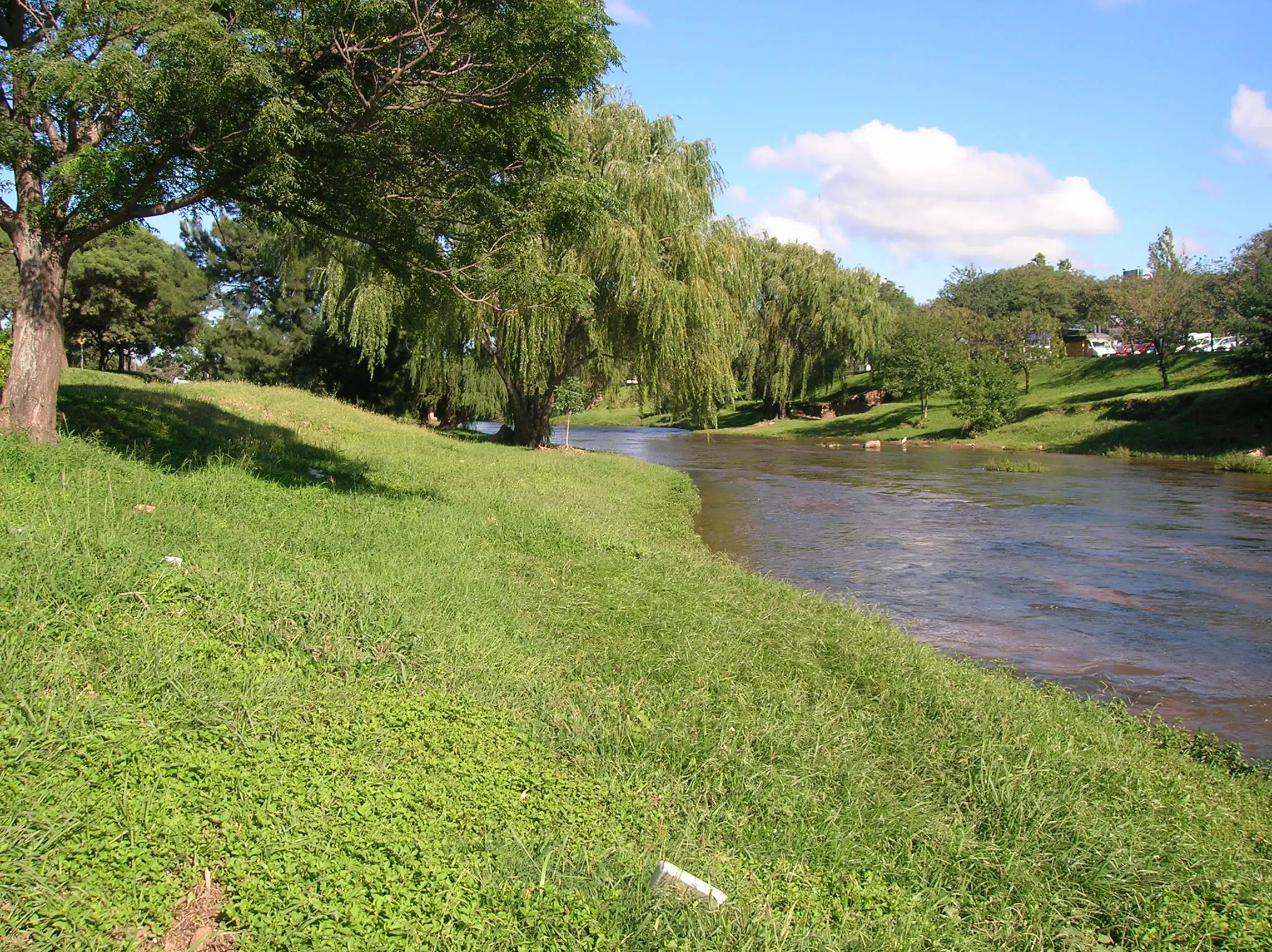 How is the technology installed in the Suquía River. (Photo: Wikipedia).