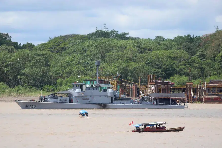 Río Amazonas en Colombia y Perú. Foto: EFE.