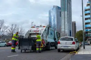 The City of Buenos Aires says goodbye to garbage containers. Photo: Ministry of Public Space and Urban Hygiene.