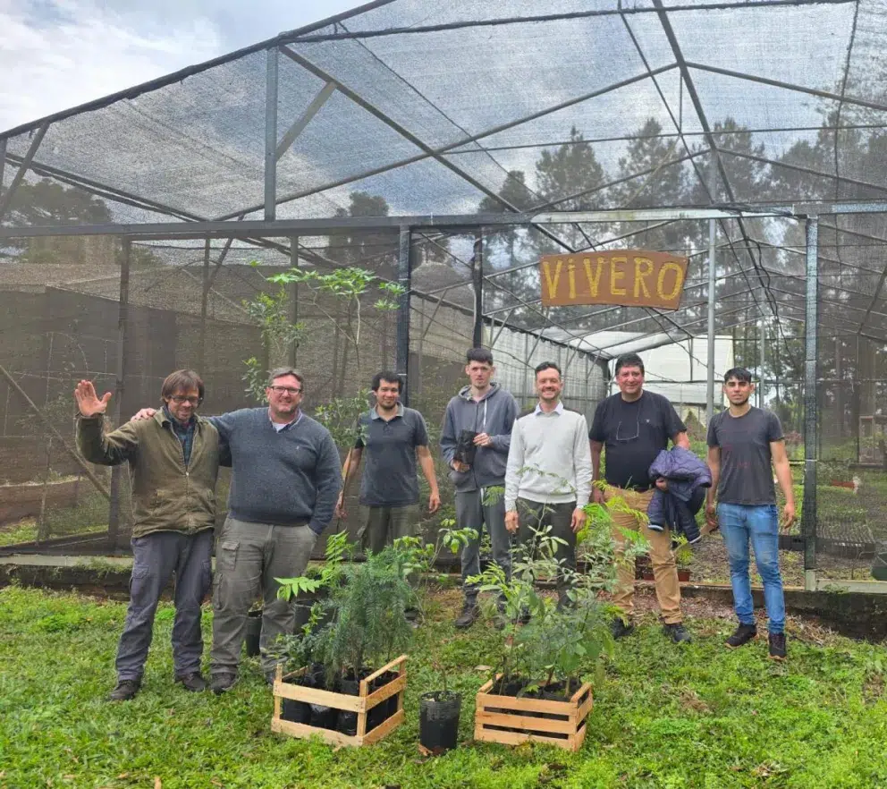 Misiones advances on the path of environmental awareness with the creation of an arboretum. Photo: El Territorio.