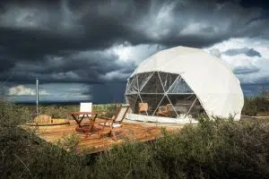 Glamping, the new way to travel leaving no trace. Photo: Wines of Argentina Blog.