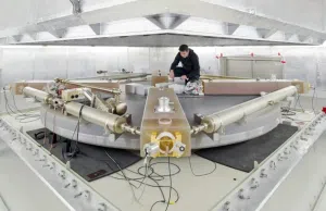 Ring laser of the TUM Geodetic Observatory. Photo: Infobae.