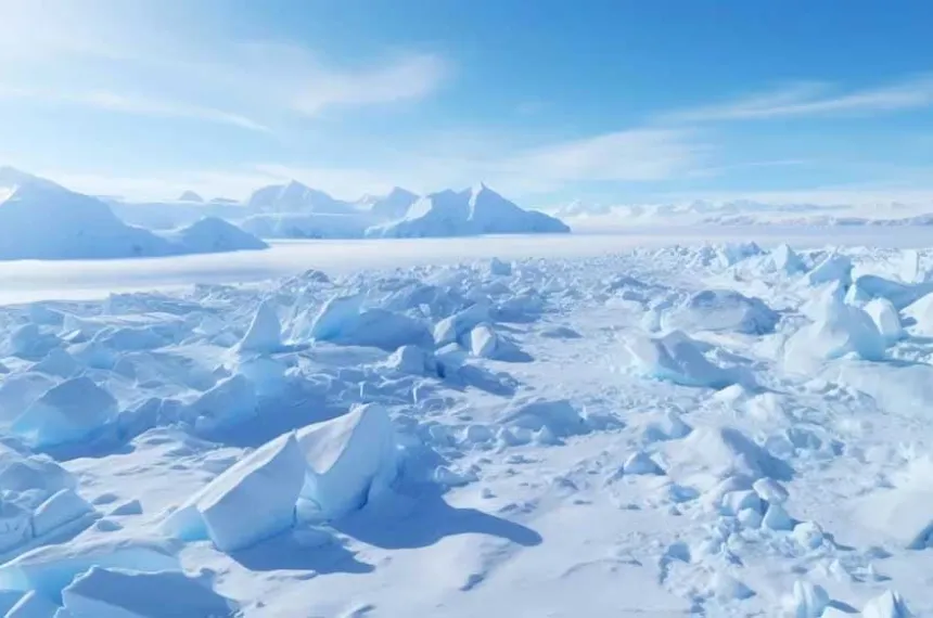 Descubren un paisaje que se mantuvo oculto debajo del hielo durante 34 millones de años. Foto: Radio 3 Cadena Patagonia.