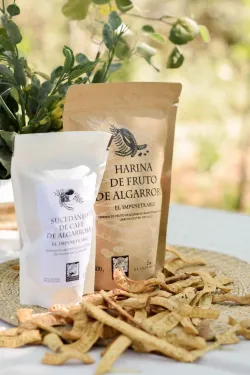 Harina de algarroba, una opción ideal para quienes no pueden consumir gluten. Foto: Diario Norte.