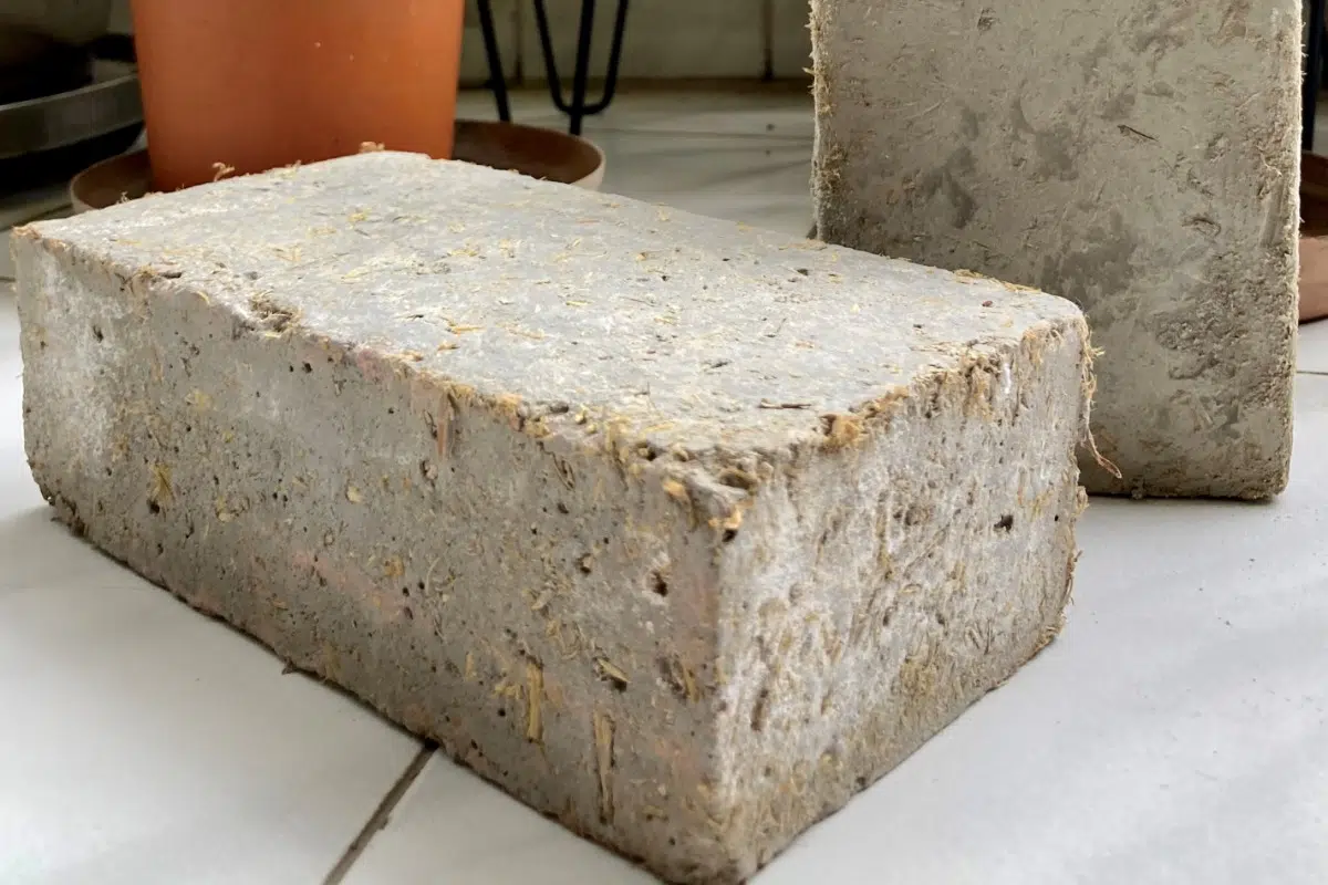 tijolos ecológicos que armazenam carbono e transformam resíduos em casas sustentáveis
