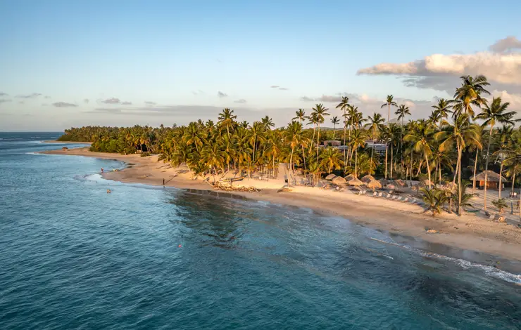 Miches, un refuge en République Dominicaine sans sargasse qui combine plages vierges, tourisme responsable et nature. Photo : Club Med.