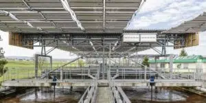 Le plus grand toit solaire pliable de la planète fonctionne en Suisse. Photo : EcoInventos.