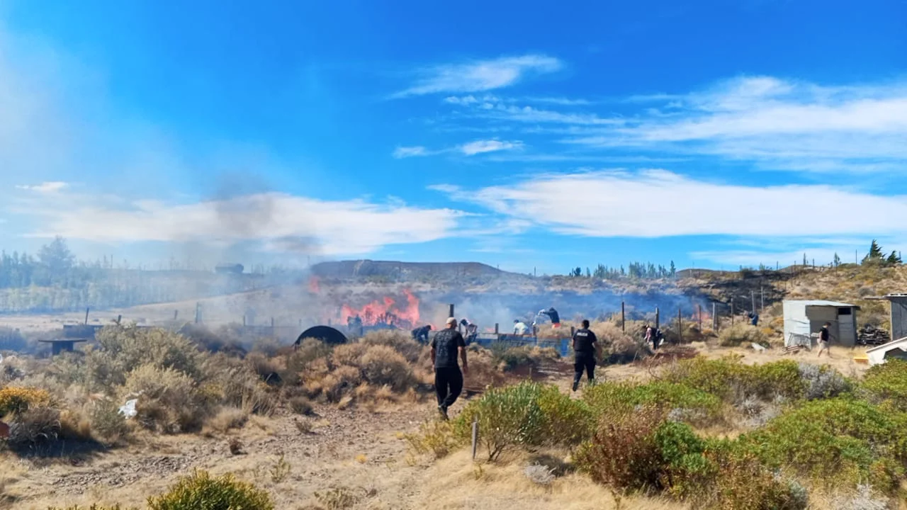 incendios en Comodoro Rivadavia