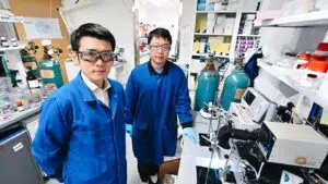 Nanofiber filters turn building ventilation into a climate ally to capture CO₂ on a large scale. Photo: University of Chicago.