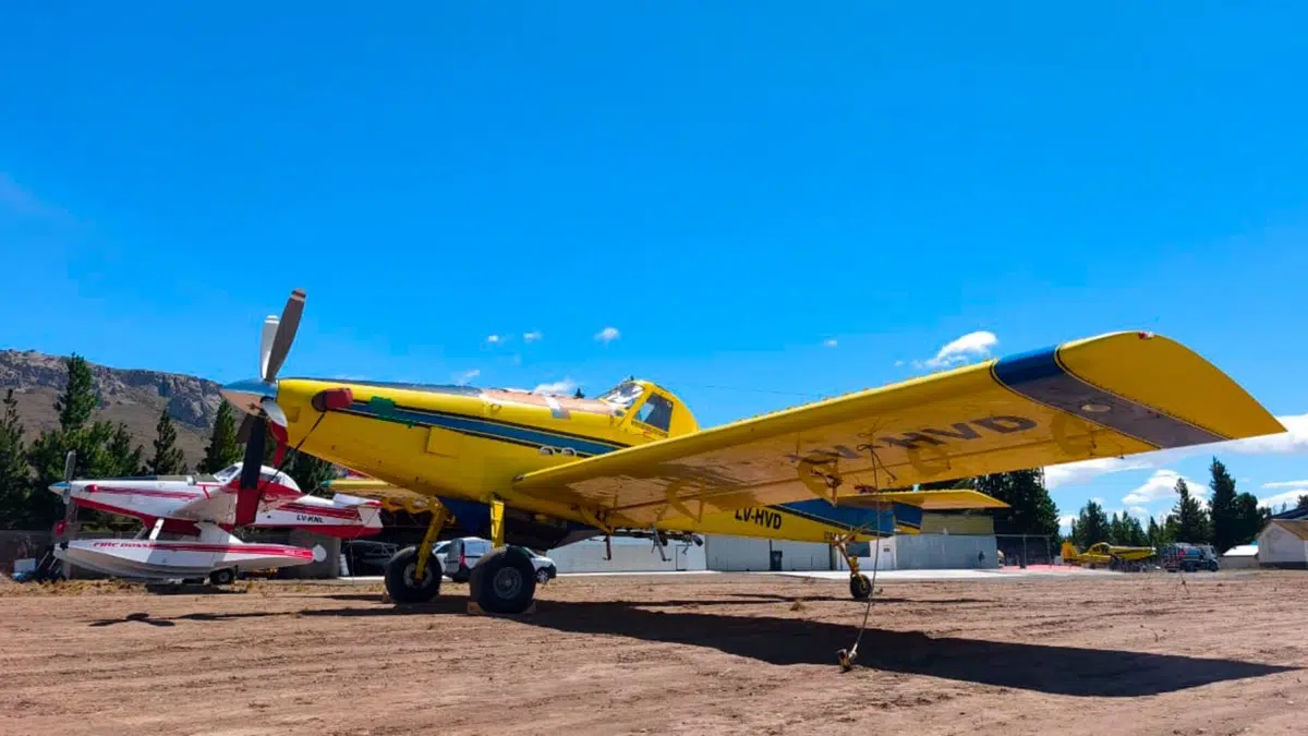 United Against the Flames: Chile Sends Two Aircraft to Argentine Patagonia to Combat Forest Fires