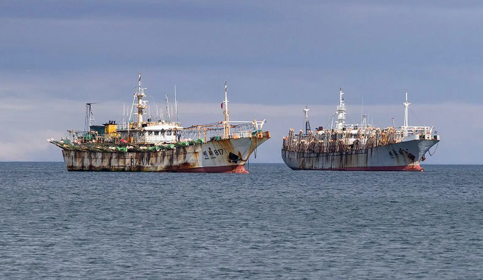 Satellite images reveal the pressure of Chinese fishing vessels in the Argentine Economic Zone