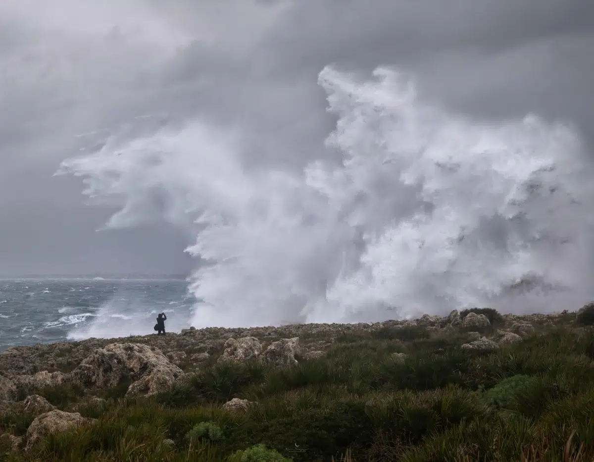 Cyclone Harry hit southern Italy causing giant waves and flooding in several coastal towns