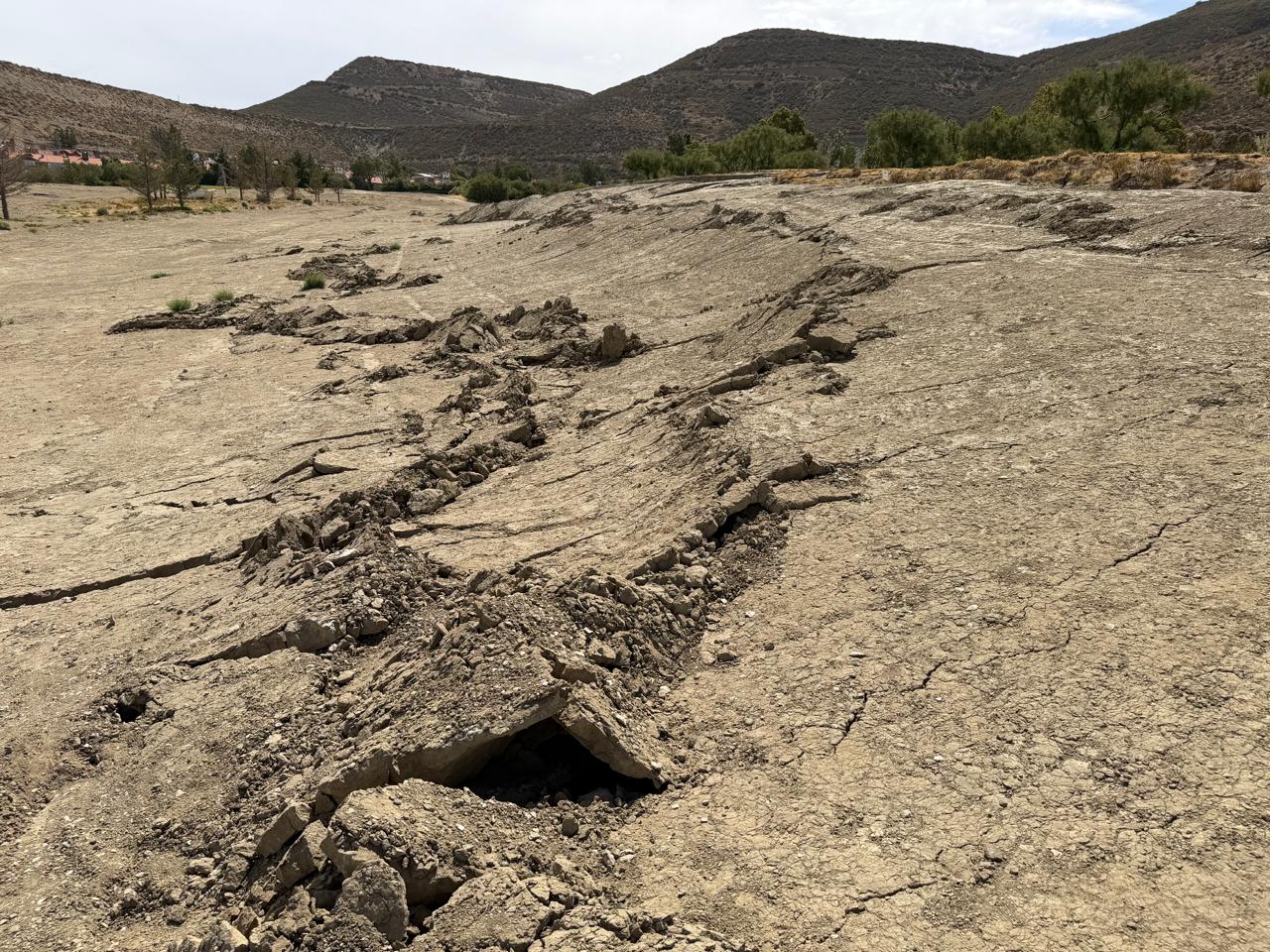 Geological discovery reveals that Cerro Hermitte shifted 1,500 meters in Comodoro Rivadavia