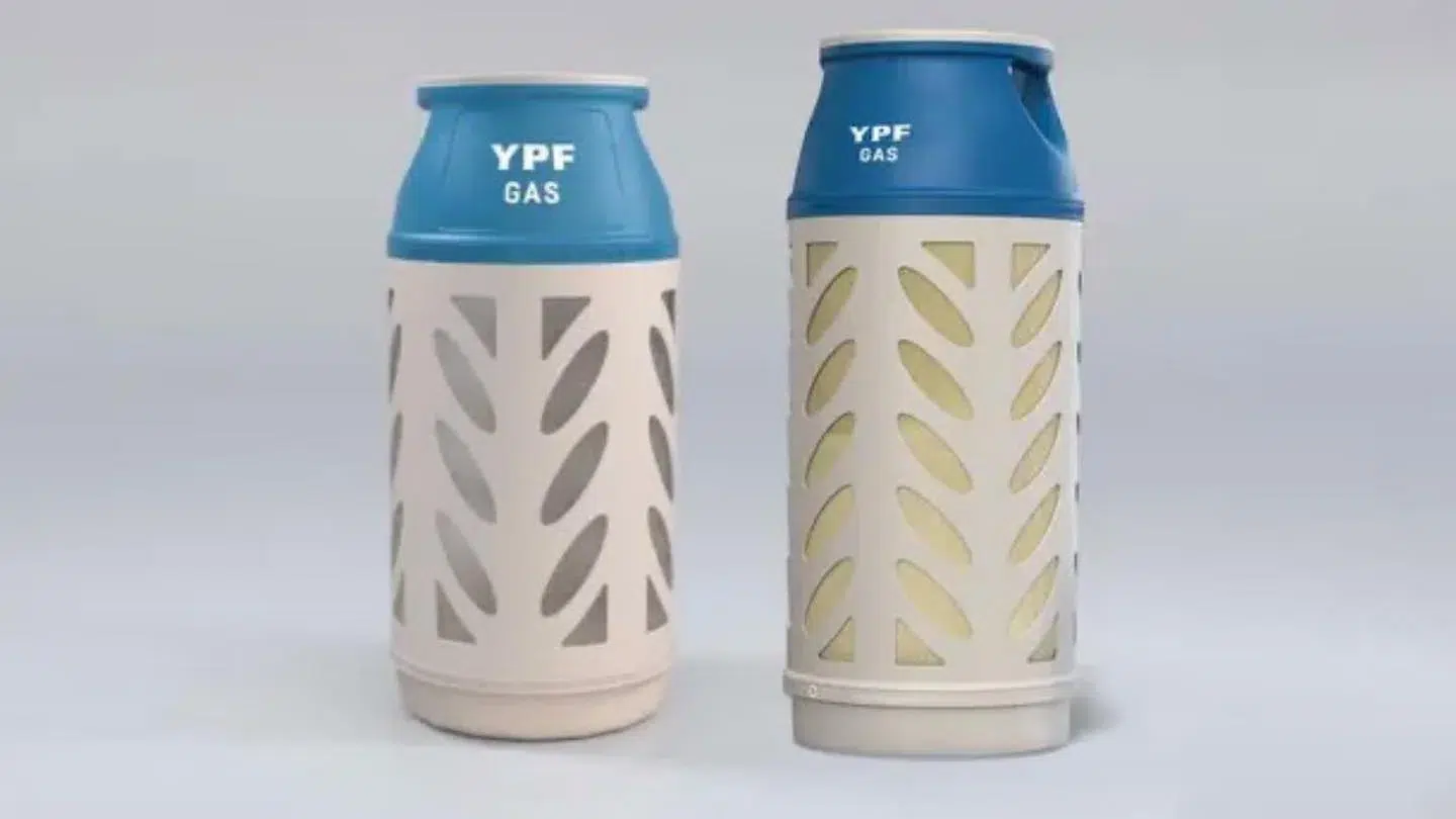 YPF launches safer and lighter plastic cylinders: details of the pilot test in Argentine homes