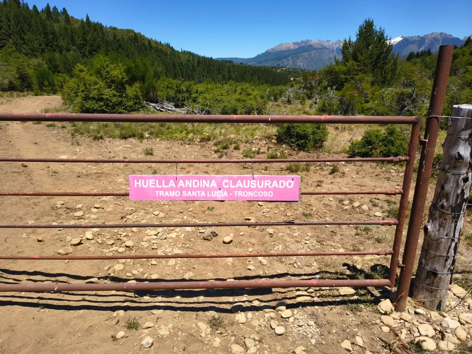 Huella Andina: os guias buscam reativar a grande trilha patagônica. Foto: Diario Río Negro. 