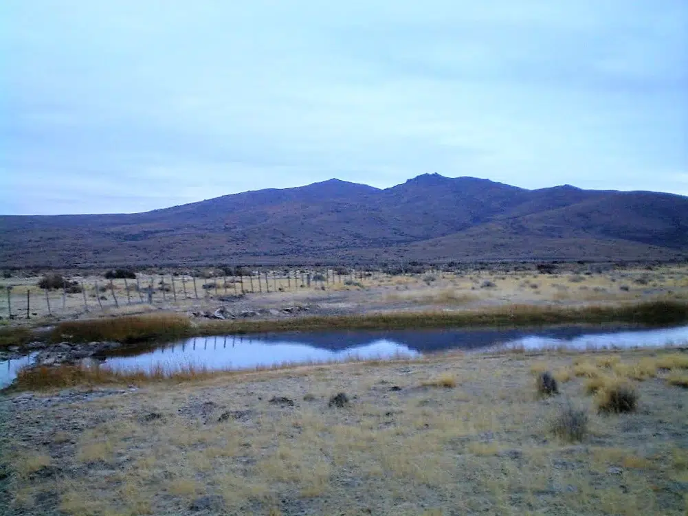 Sécheresse extrême dans la Vallée du Genoa, Chubut. Photo : Revista Viajes y Lugares.
