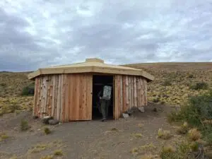 Parque Patagonia incorpora yurtas en La Señalada. Foto: Agencia El Rompehielos.