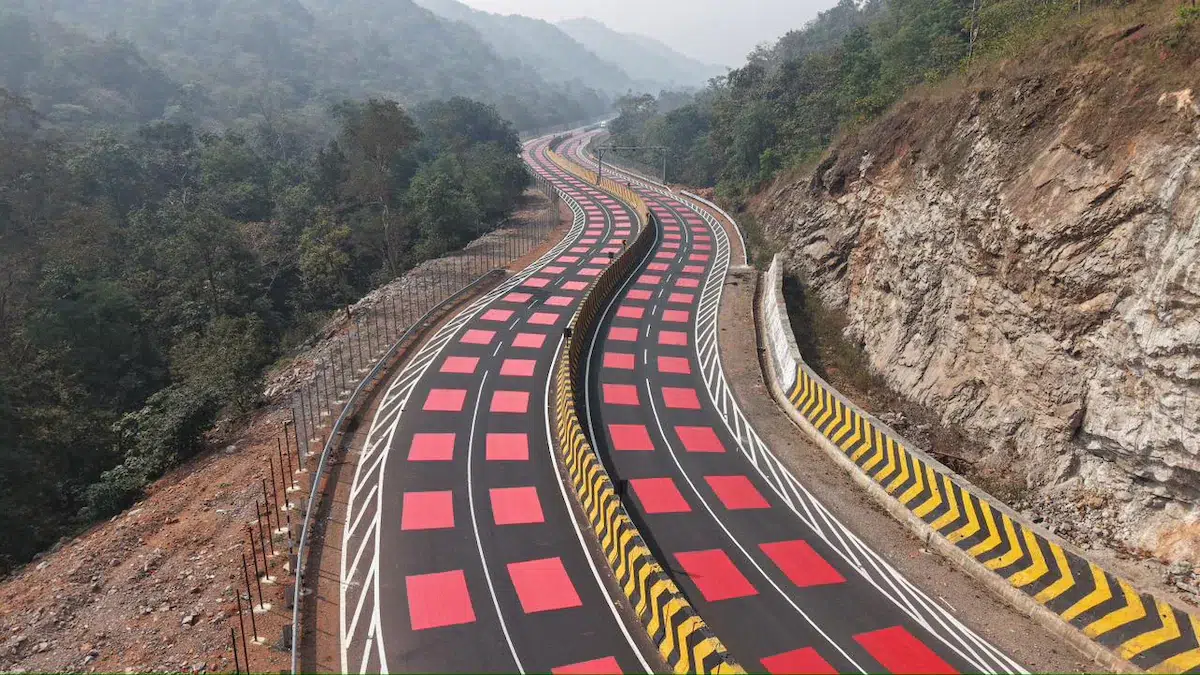 India inaugurates the first “red road” in Madhya Pradesh: road infrastructure designed to protect wildlife
