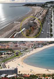Na Espanha desmontam o concreto para devolver espaço ao mar e proteger suas praias. Foto: El País. 
