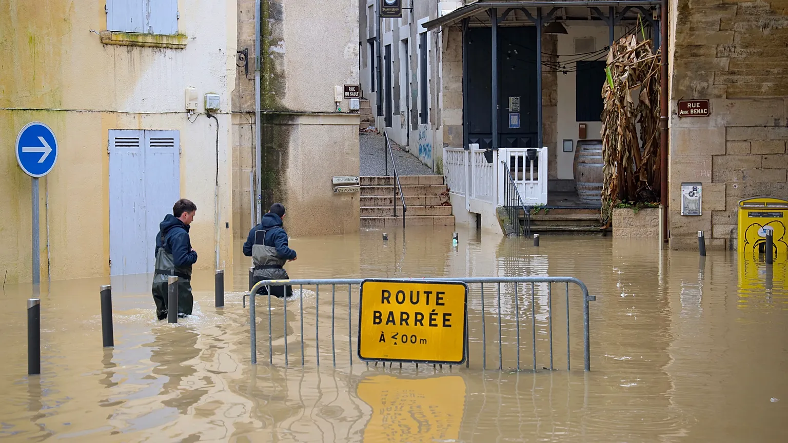 lluvias en Francia