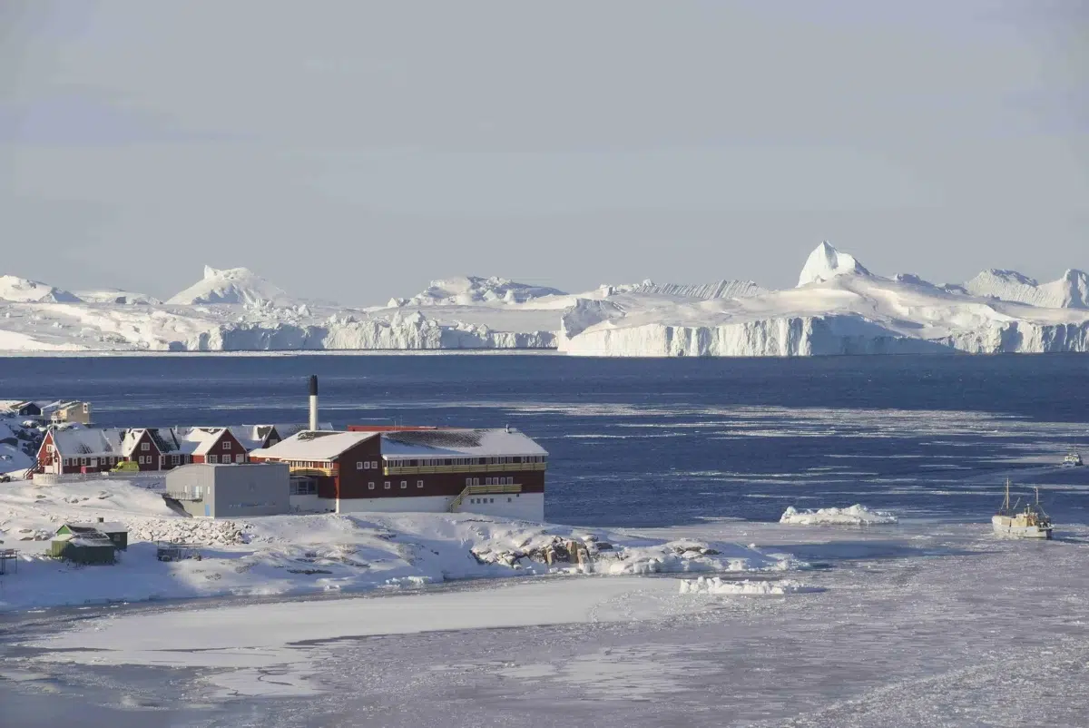 Greenland’s coasts recorded the warmest temperatures in their history during the month of January