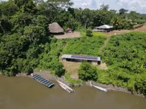La Amazonía ecuatoriana reduce el ruido en sus ríos con embarcaciones solares y mediciones acústicas innovadoras. Foto: VPM.
